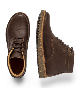 El Naturalista Botines de piel N5634    marrn