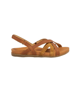 El Naturalista Leather Sandals N5653 Zumaia brown