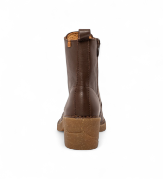 El Naturalista Bottines en cuir marron N5660S