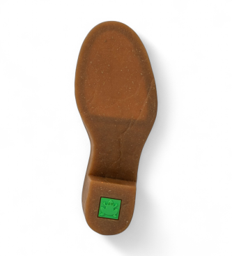 El Naturalista Bottines en cuir marron N5660S