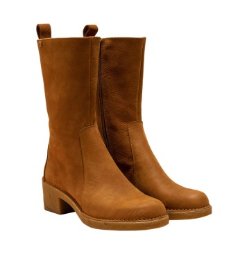 El Naturalista Leather boots N5662 brown - Heel height 5.5cm