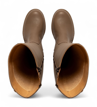 El Naturalista Leather Boots N5663S grey Ticino