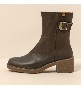 El Naturalista Leather Ankle Boots N5666 Ticino brown