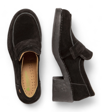 El Naturalista Sorte N5667 balletpumps i lder