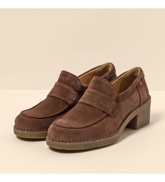El Naturalista Leather Loafers N5667 Ticino brown -Heel height 5,5cm