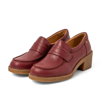 El Naturalista Sapatos de couro N5667S borgonha