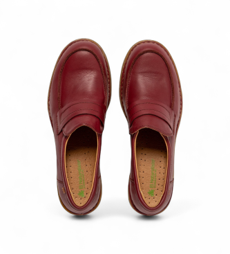 El Naturalista Sapatos de couro N5667S borgonha