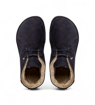 El Naturalista Pleasant blue leather ankle boots