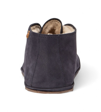 El Naturalista Pleasant blue leather ankle boots