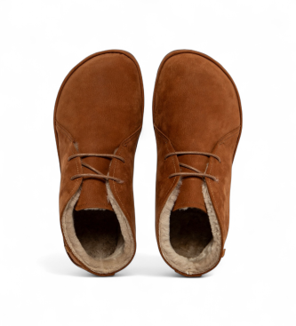 El Naturalista Pleasant brown leather ankle boots