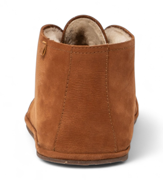 El Naturalista Pleasant brown leather ankle boots
