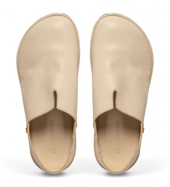 El Naturalista Bare beige N5673 Bare usnjeni čevlji