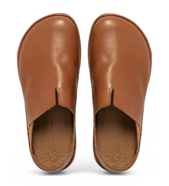 El Naturalista Chaussures en cuir marron N5673