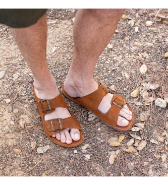 El Naturalista Sandalias de Piel N5682 marrn