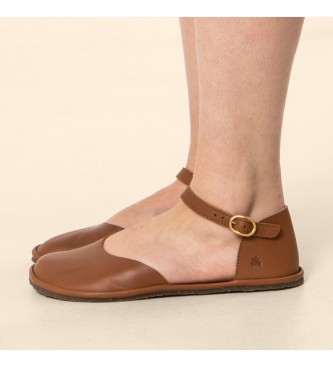 El Naturalista Sandali in pelle N5683 Marrone nudo