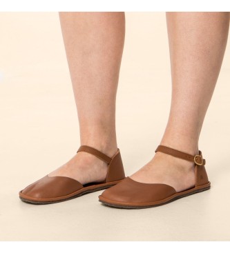 El Naturalista Sandali in pelle N5683 Marrone nudo