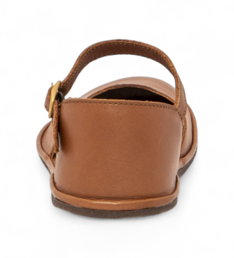 El Naturalista Sandali in pelle N5683 Marrone nudo