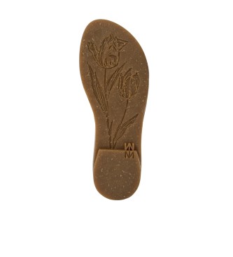 El Naturalista Leather sandals N5690 Tonami brown