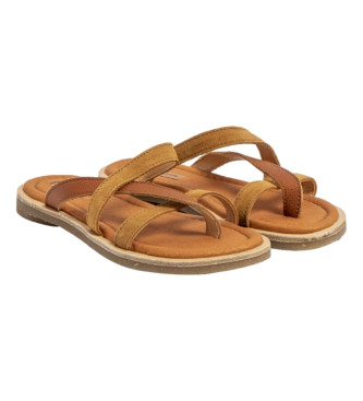 El Naturalista Leather sandals N5692 Multi Leather tofee