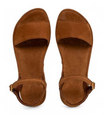 El Naturalista N5693 Sandali Tulip in pelle marrone