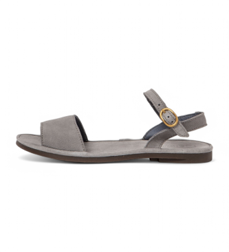 El Naturalista Leather sandals N5693 Tulip grey