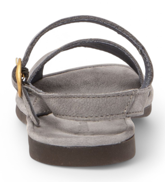 El Naturalista Leather sandals N5693 Tulip grey