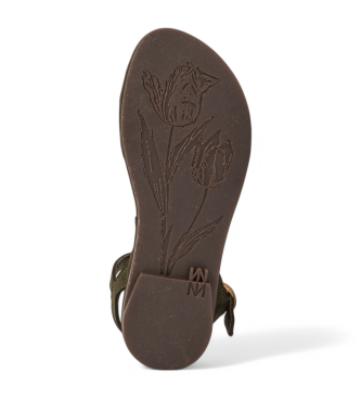 El Naturalista Sandalias de piel N5693 Tulip verde