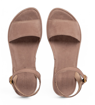 El Naturalista Usnjeni sandali N5693 Tulip russet rdeča