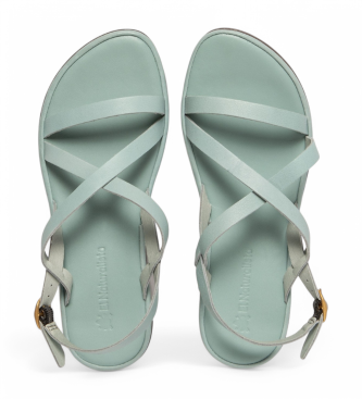 El Naturalista Leren sandalen N5694 Tulp blauw