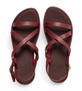 El Naturalista N5694 Sandali Tulip in pelle bordeaux