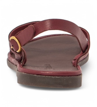 El Naturalista N5694 Sandali Tulip in pelle bordeaux