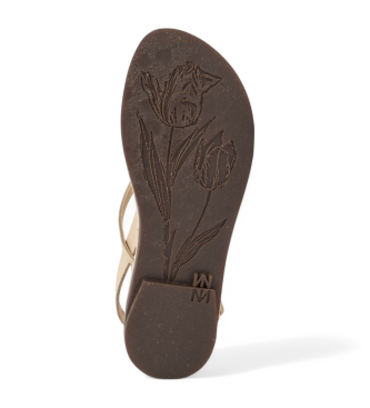 El Naturalista N5694 Sandali Tulip in pelle beige