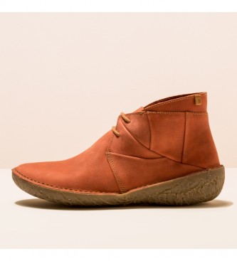 El Naturalista Leather ankle boots N5730 Borago russet brown