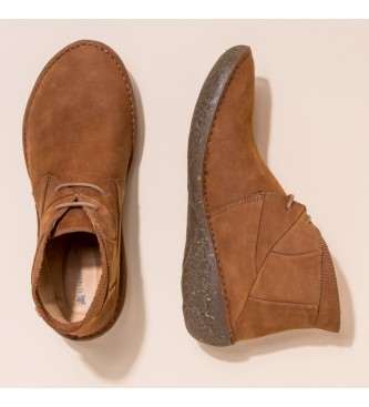 El Naturalista Leather ankle boots N5730 Borago camel