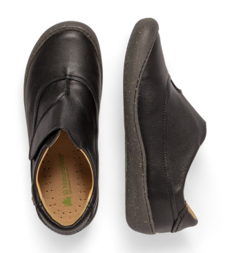 El Naturalista N5735 Scarpe Pawikan in pelle nera