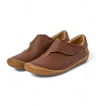 Scarpe in pelle N5735 marrone