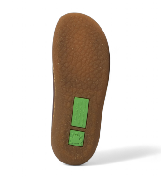 El Naturalista Brązowe skórzane buty N5735