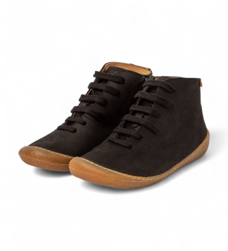 El Naturalista Leather ankle boots N5746 black