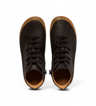 El Naturalista Leather ankle boots N5746 black