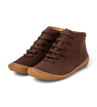 El Naturalista Leather ankle boots N5746 Pleasant brown