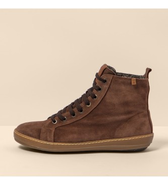 El Naturalista Sapatos de couro N5752 Camura de seda Chocolate