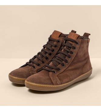 El Naturalista Sapatos de couro N5752 Camura de seda Chocolate
