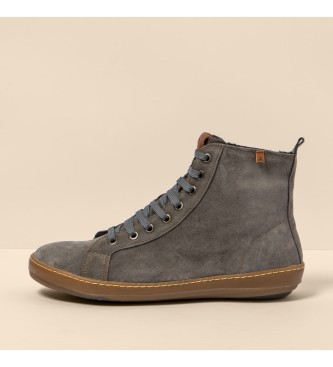 El Naturalista Leather Ankle Boots N5752 Meteo grey