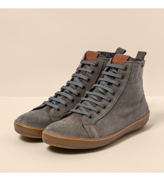 El Naturalista Leather Ankle Boots N5752 Meteo grey