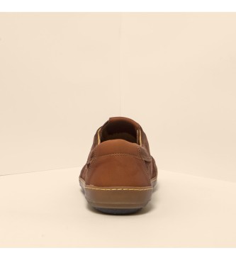El Naturalista Sapatos de couro N5753 Camura de seda Chocolate