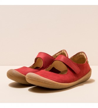 El Naturalista Leren schoenen N5768 Pawikan rood 
