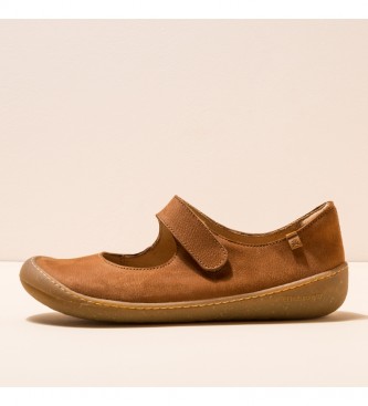 El Naturalista Brown leather shoes N5768 Pawikan brown