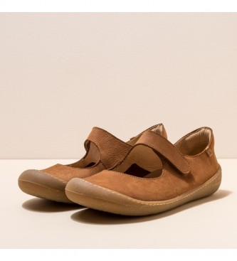 El Naturalista Chaussures en cuir brun N5768 Pawikan brun