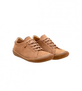 El Naturalista Leather Sneakers N5770 Pawikan brown