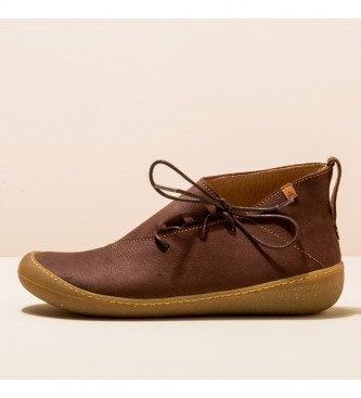 El Naturalista N5771 Behagelig brun/pawikan brun lder ankelstvle sko